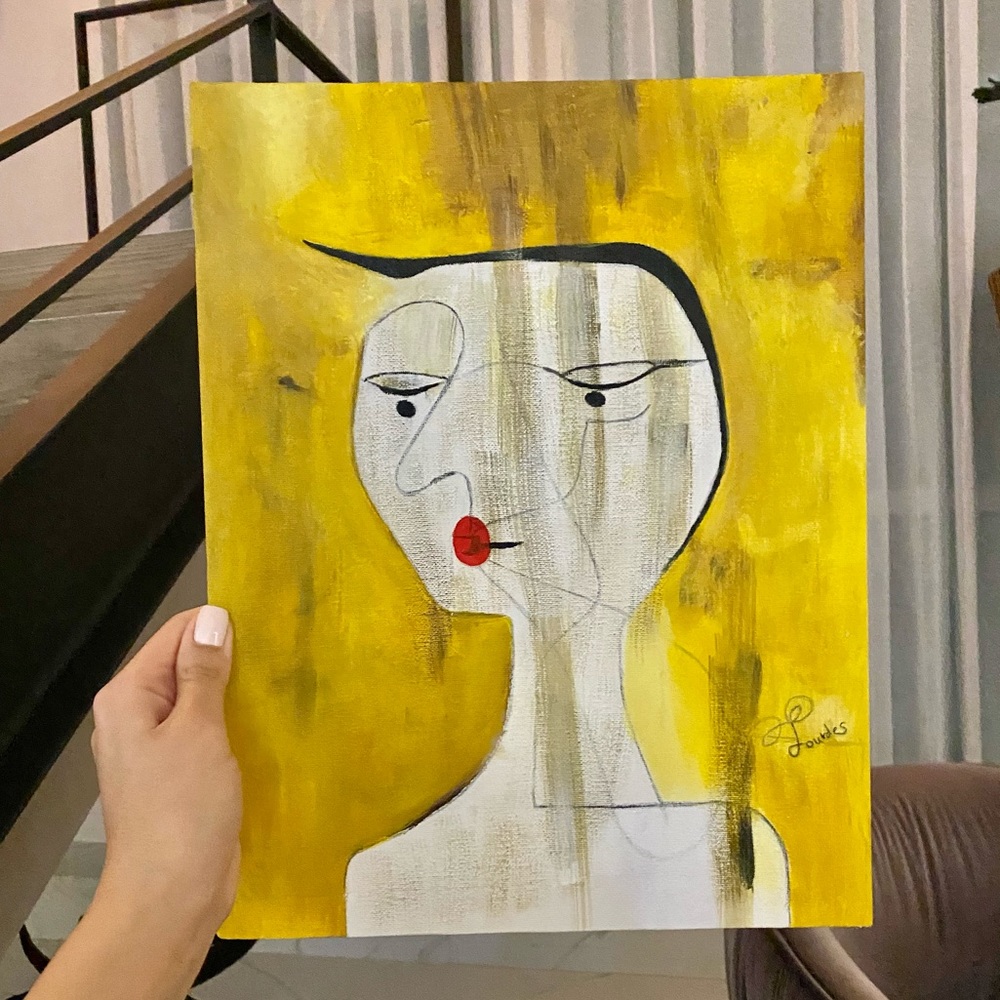 Acrylic painting on canvas